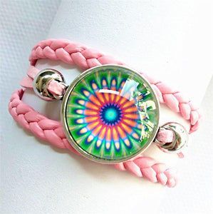 charm Bracelet Mandala Flower