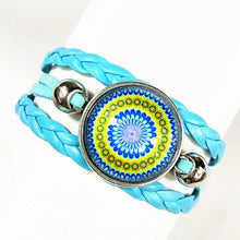 Load image into Gallery viewer, charm Bracelet Mandala Flower
