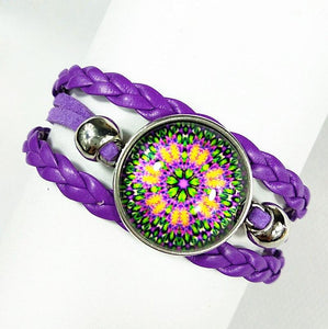 charm Bracelet Mandala Flower